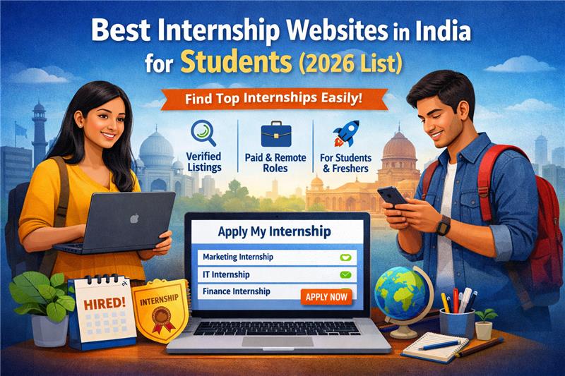 Best Internship Websites in India for Students (2026 List)